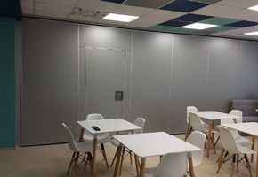 HUFCOR partitions for the office  Melexis-Ukraine company.