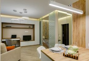 UALCOM participated in the creation of comfort in the private interior of the apartment in the residential complex Sofia.